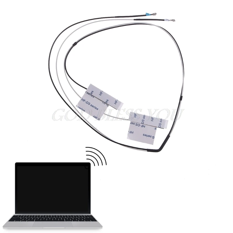 Универсальная Мини Антенна PCI E для ноутбука 1 пара беспроводная Wi Fi внутренняя