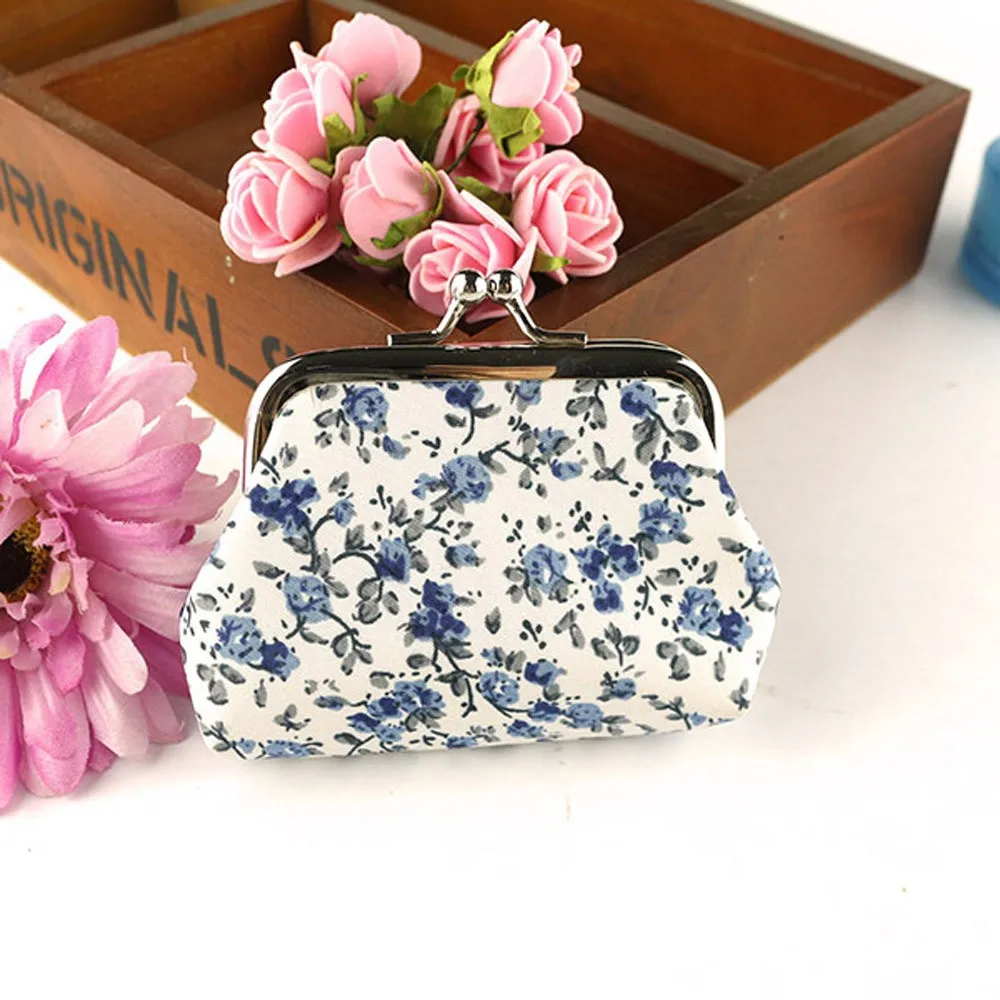 Naivety женский многофункциональный Ретро винтажный цветочный холщовый кошелек