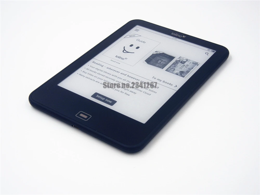 Tab2 откидная страница Tolino Vision 2 черный электронная книга ридер 6 дюймов e ink подсветка 1024x758 сенсорный экран wifi читалка