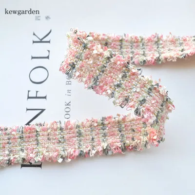Тканые Сатиновые ленты Kewgarden 23 мм ручная изготовленная лента для рукоделия