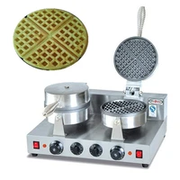 small home use waffle maker electric waffle baker double end waffle machine