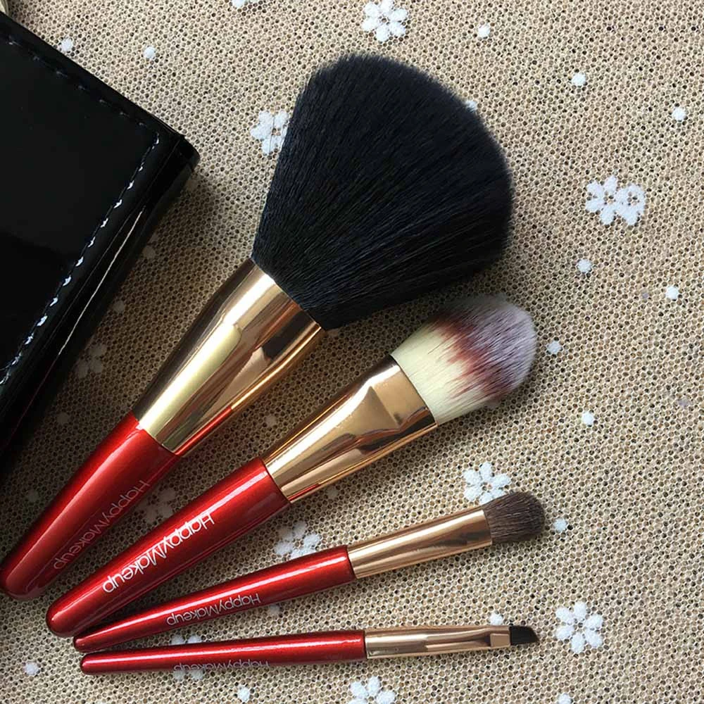 4 шт. Косметические кисти для макияжа макияж кисть теней|Аппликатор теней век| |