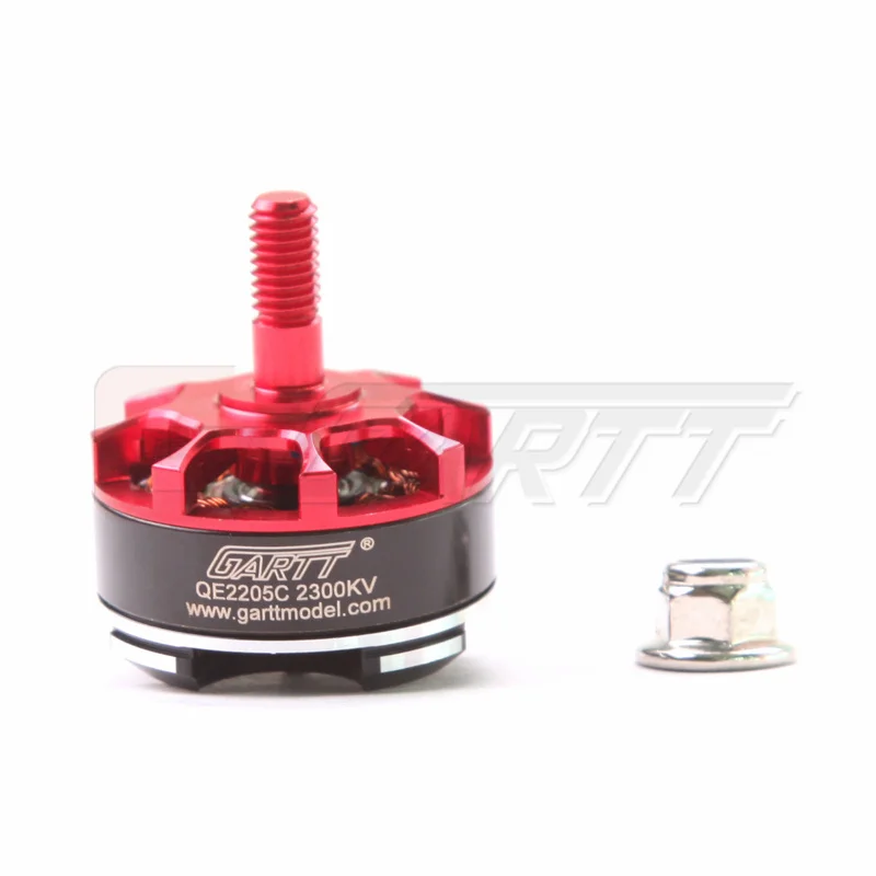 Бесщеточный гоночный двигатель GARTT QE 2205 C 2300KV CW/CCW для квадрокоптера QAV FPV RC 210 250 zmr 300