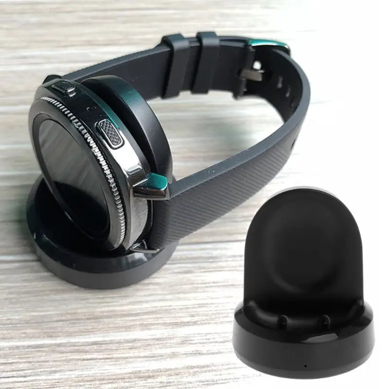 Wireless charger Smart Watch Charging Dock Base For Samsung galaxy watch 46/42mm Gear S3 S2 Sport | Электроника