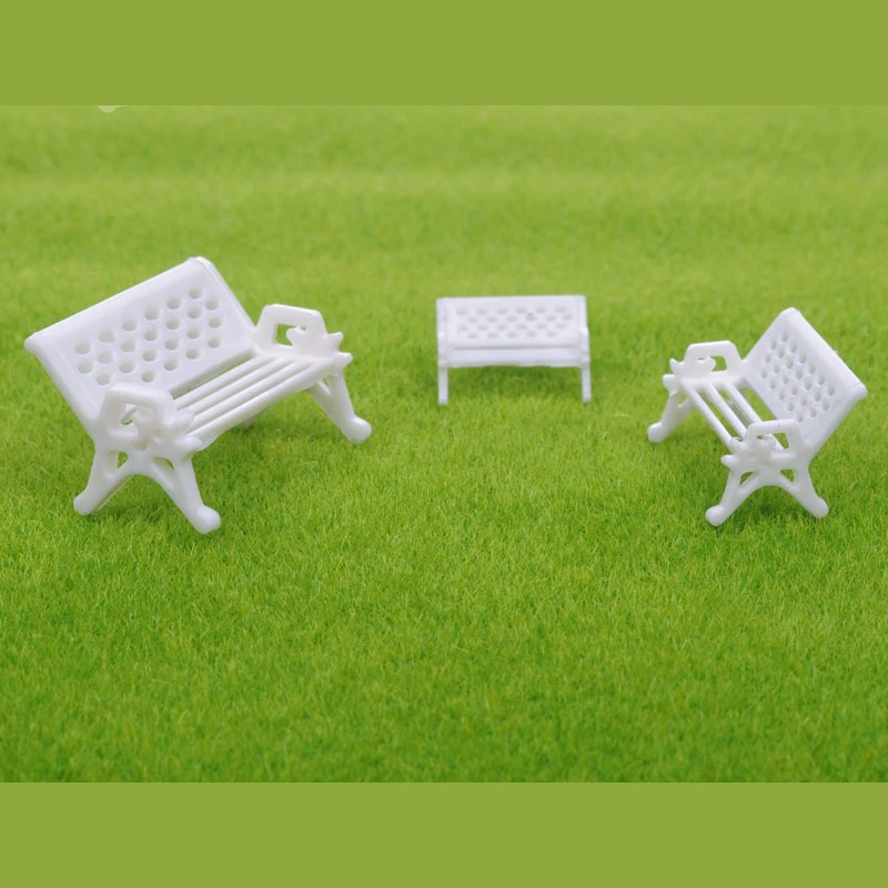 Белый парк стул/песочница формовочный материал/DIY материалы ремесла/DIY игрушка