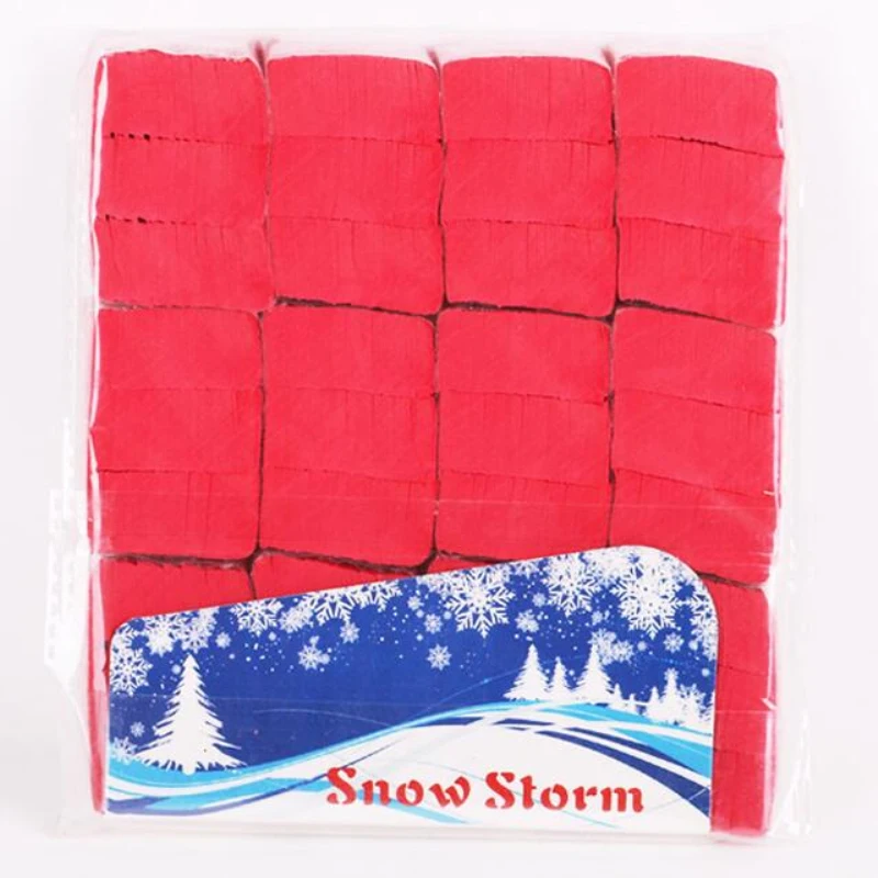 New arrival snow paper Snowflakes storm magic props tricks red | Игрушки и хобби
