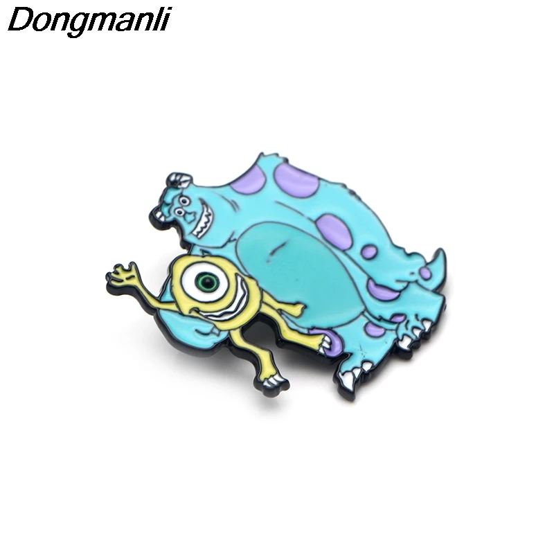 P3347 Dongmanli модные милые эмалированные булавки и броши для женщин и мужчин нагрудные булавки рюкзак сумки значок подарки для детей