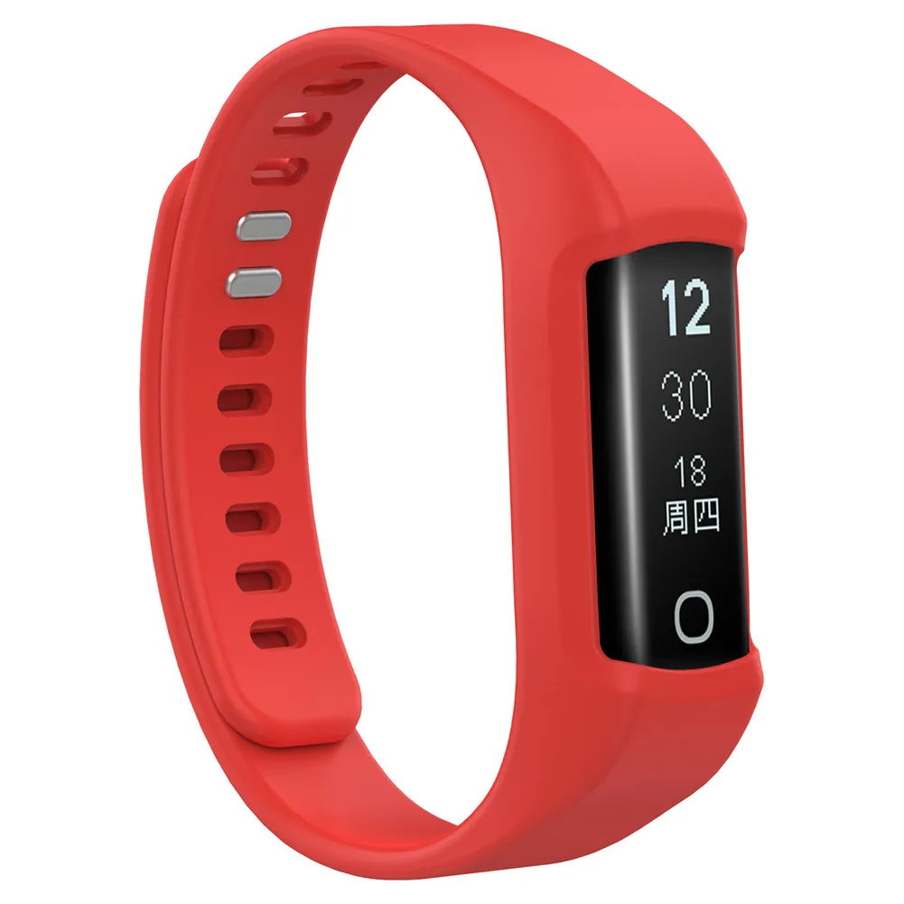 Удобные силиконовые спортивные часы ремешок на запястье для TicWatch TicBand смарт-Браслет фитнес-трекер сердечного ритма часы ремешок