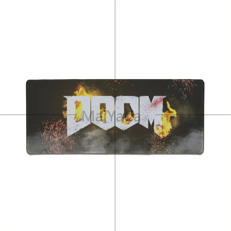 Lock Edge 30x80cm MaiYaCa мой любимый Doom HZ Stalker индивидуальные коврики для мыши компьютера Аниме Коврик для мыши и ноутбука дешевый игровой коврик для мыши геймера - Цвет: Lock Edge 30x80cm