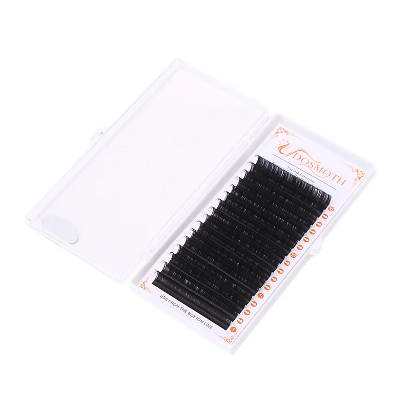 DOSMOTH 16Rows thickness 0.03 to 0.20 Faux mink eyelashes individual eyelash lashes soft  eyelash extension False eyelash