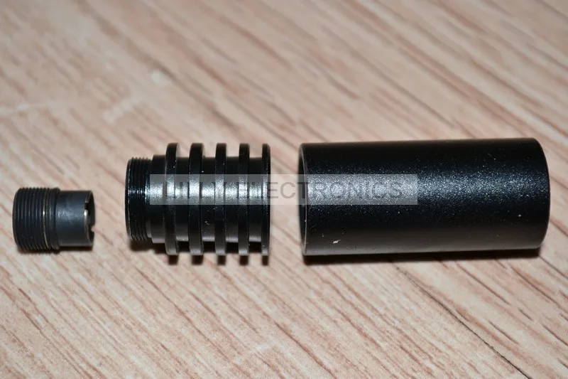 Корпус лазерного диода 16*50 мм 9 0 w/405nm стеклянный объектив|lens brush|diode datalens dvd |