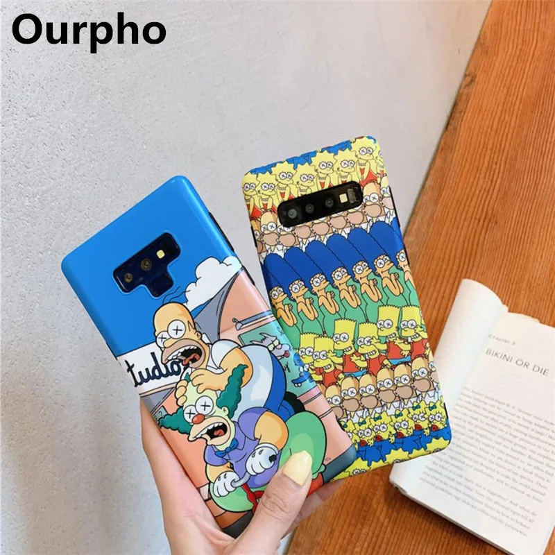 DIS чехол S10 Plus Роскошный милый мультфильм для samsung Galaxy Note 9 8 S9 S8 S10e телефона