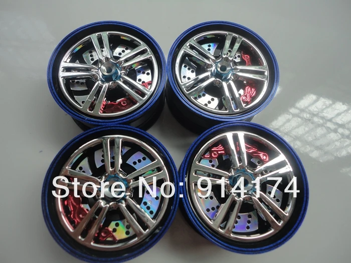 4 шт./лот 1/10 R/C автомобильные аксессуары колесная втулка/колесные диски для 1:10
