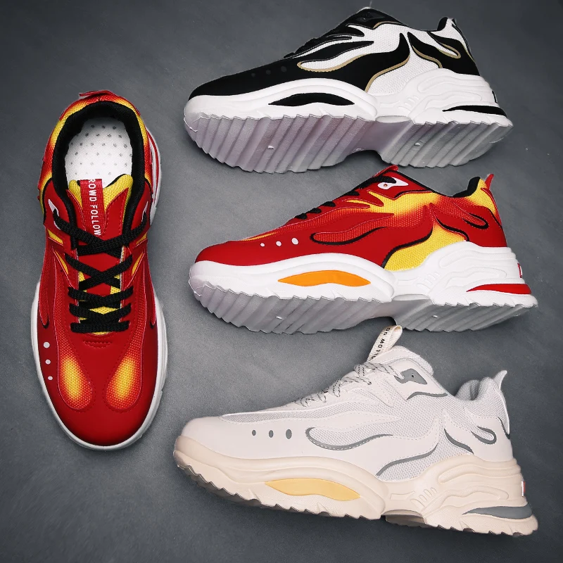 Brand Thick Sole Fashion Sneakers Superstar Men Casual Shoes Black Footwear Male Walking Outdoor Boys Mens Zapatos | Обувь