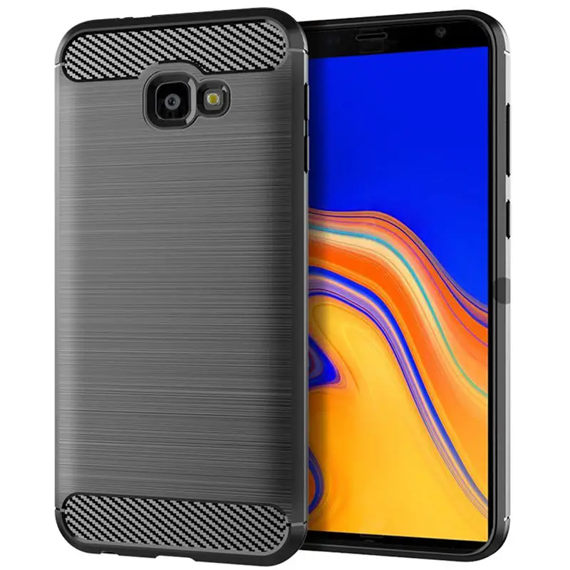 Силиконовый чехол для Samsung Galaxy J4 Plus задняя крышка 2018 J415F J415 SM J4Plus J 4|Бамперы| |