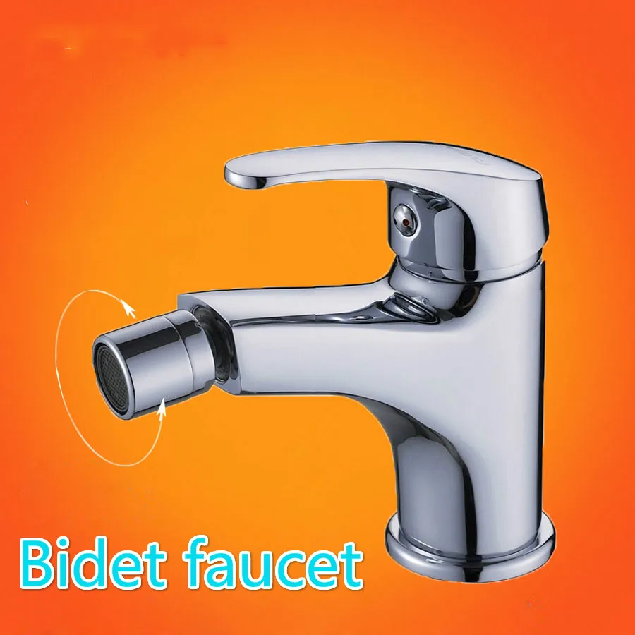 Акция 2016 модный хромированный полированный смеситель для биде медный туалет