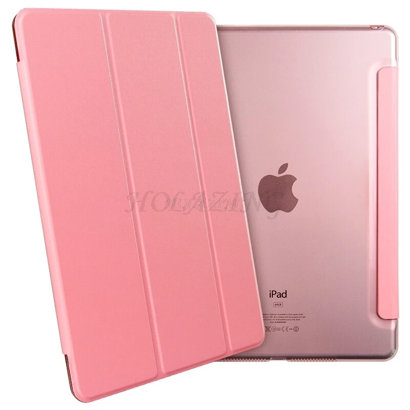 HOLAZING Ультратонкий Тонкий чехол с магнитом для iPad 9 7 2017 три раза Стенд Авто Смарт