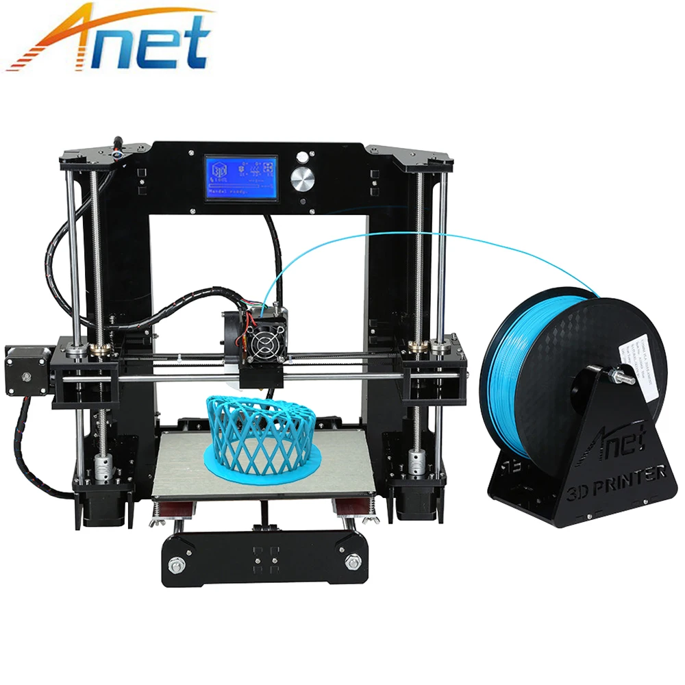 Anet A6 A8 A2 3D принтеры высокой печати Скорость Reprap Prusa i3 высокоточные игрушки DIY