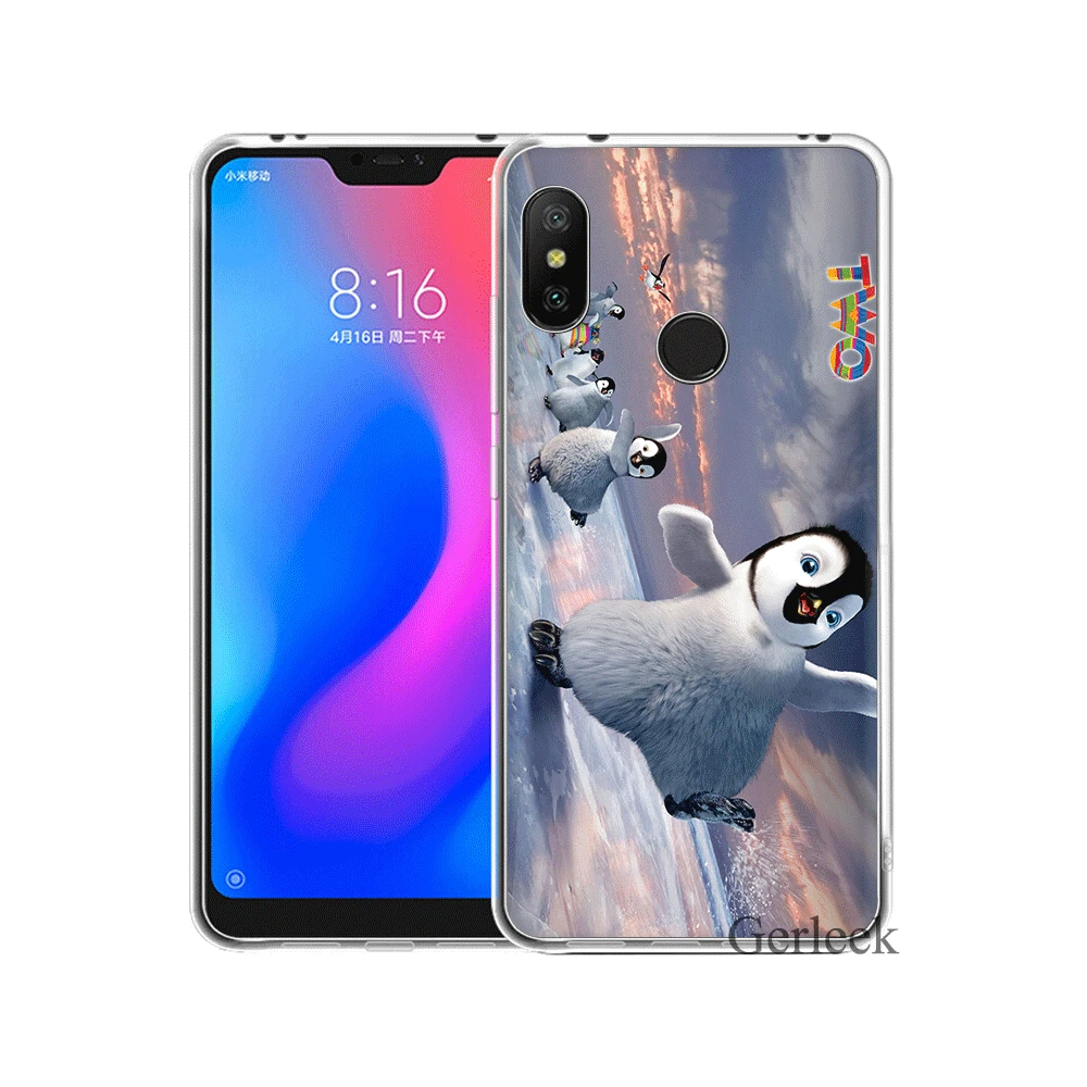 Жесткий чехол Desxz Arctic Penguin для Redmi Note 7 6 Pro 6A 5A 5 Plus 4X 4A GO S2|Чехлы-накладки| |