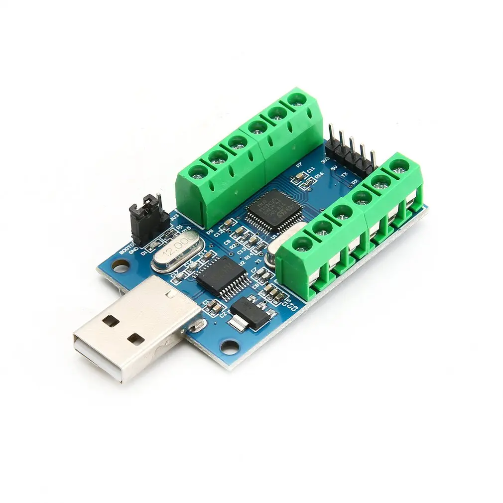 STM32 USB интерфейс 12 бит 10 каналов AD выборки сбора данных STM32 коммуникационная плата интерфейса UART ADC модуль