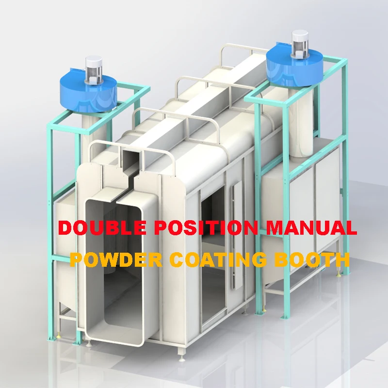 PCBM-480 Customized Electrostatic Manual Powder Coating Booth Recovery System | Автомобили и мотоциклы