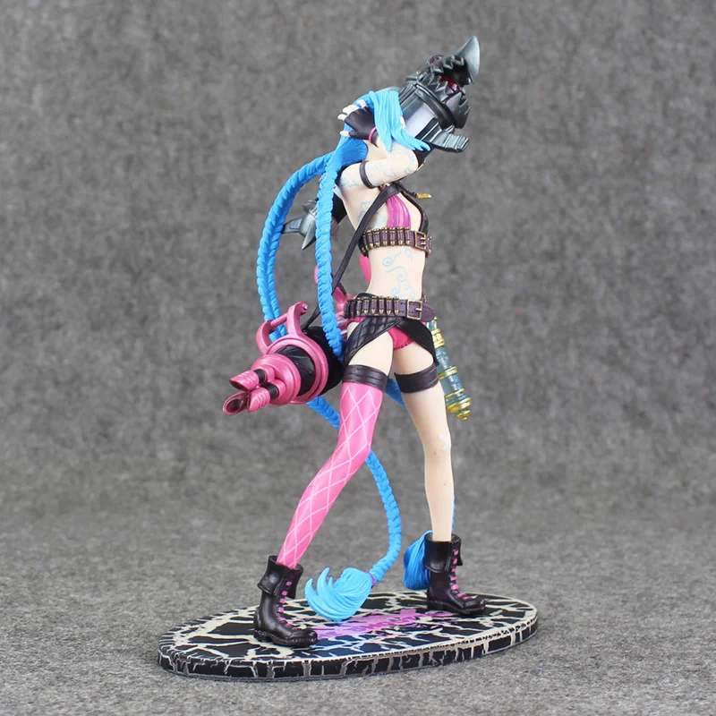 Jinx свободная пушка стоящая Ver. Фигурку 1/6 Масштаб Окрашенные Модель Кукла игра PVC