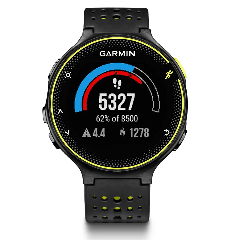 GARMIN Forerunner 235 LITE gps многофункциональные часы для бега с черный/желтый CHN | Наручные