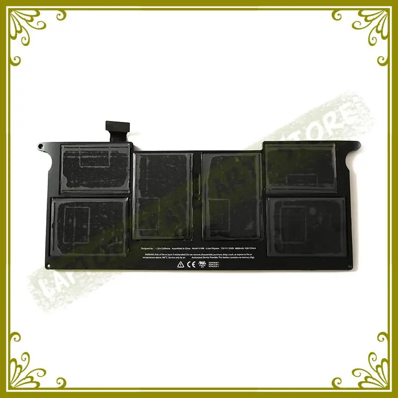 Новый оригинальный аккумулятор для ноутбука Macbook Air 11 &quotA1406 батарея A1370 2011 A1465 2012 7 3