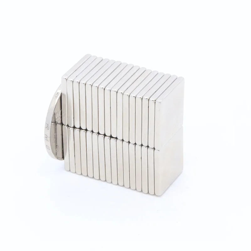 100pcs 16x16x2mm Strong Powerful Block Square Magnet Craft Model Rare Earth 16*16*2mm Neodymium Permanent 16x16x2 | Обустройство дома