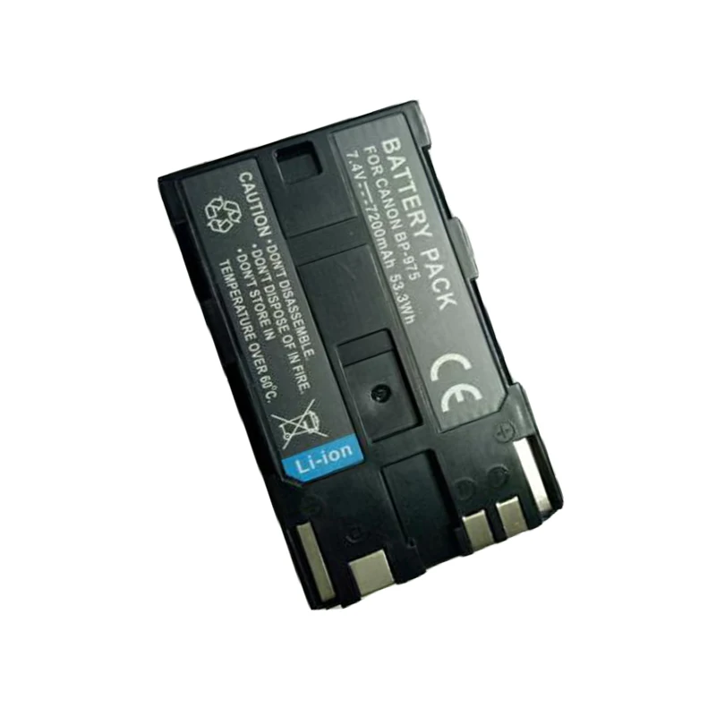 Сменный аккумулятор для камеры Canon 7200 мАч Аккумулятор BP-945 BP-950 BP-955 ES8200V ES8400 ES8600