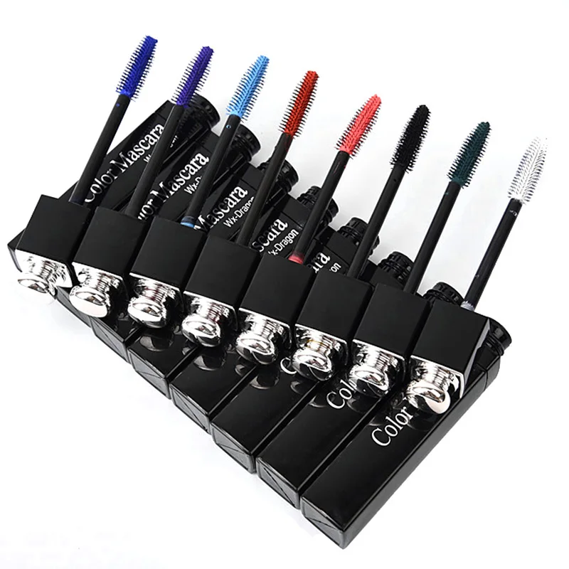 Новинка 2017 года ресниц 8 расцветок Тушь для Ресниц Расширения объем удлинение