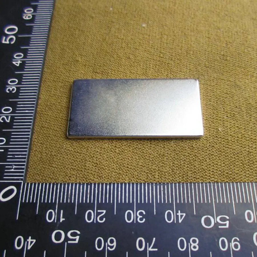 Магниты 2 шт. крупные блоки супер сильный магнит редкоземельный неодим 40x20x2 мм N50