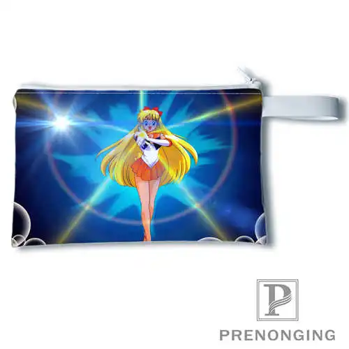 Custom Sailor_Moon Кошелек для монет с принтом кошелек на молнии Zero сумочки телефона
