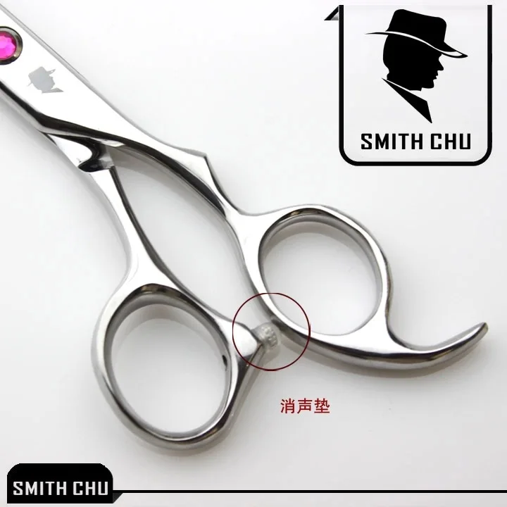 6 дюймовые ножницы для стрижки волос Профессиональные Смиту Чу изделия