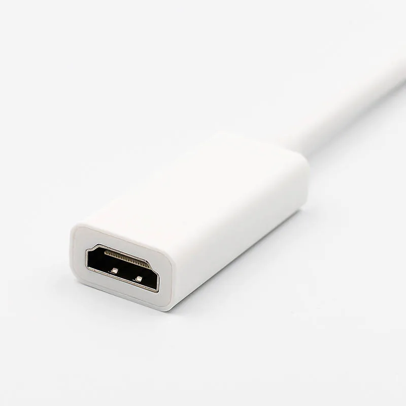 Mini DP к HDMI совместимый кабель адаптер Thunderbolt порт дисплея Порт Кабельный для Apple Mac