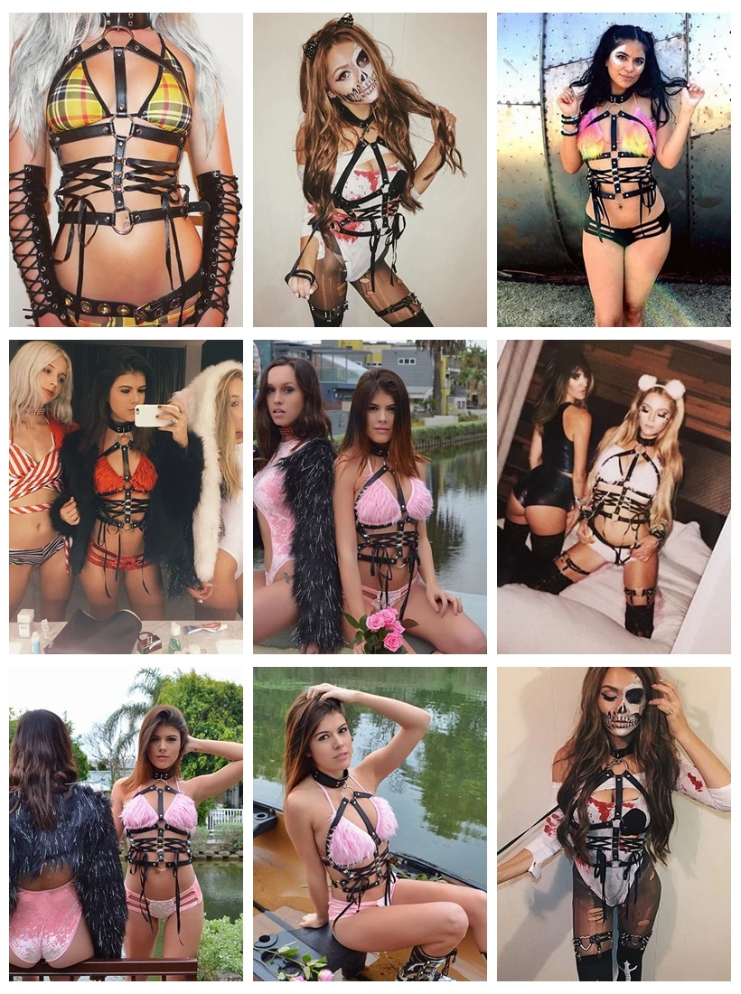 FestivalQueen, сексуальный черный топ из искусственной кожи с перекрестной повязкой, Женский Топ, новинка, для ночного клуба, волшебное шоу, одежда, облегающий Топ