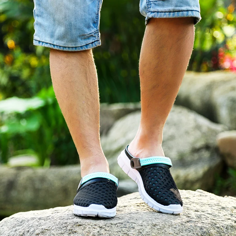 ZYYZYM Slipper Men Sandals Summer Unisex Style Fashion Light Casual Beach Sandals Men Slipper Flip Flops Big size 36-46