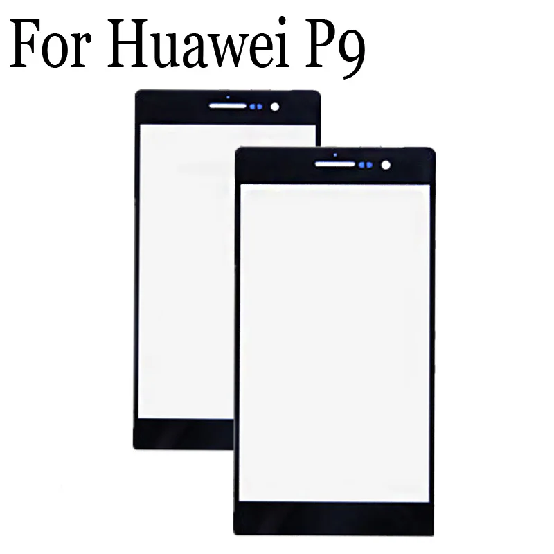 

Запасные части для Huawei P9 p9 сенсорный экран внешняя ЖК передняя панель экран стеклянная крышка объектива для Huawei P 9 без гибкого кабеля