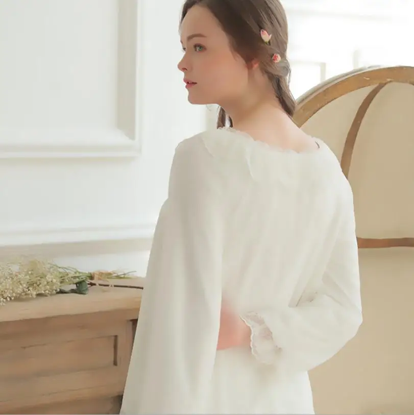 Новинка 2020 женские мягкие элегантные длинные ночные рубашки женское милое