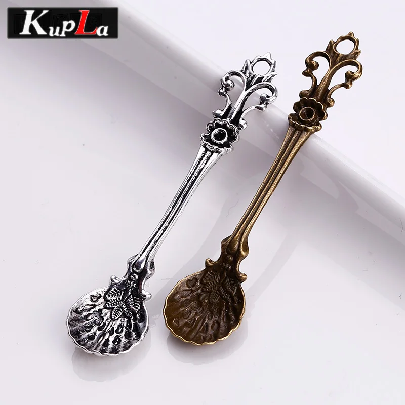 Винтажные металлические подвески ложки ручной работы модные для изготовления