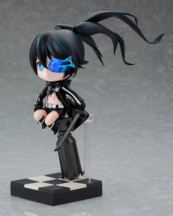 Новая горячая распродажа Q ver. 106 # Zatsune Мику BLACK ROCK SHOOTER 10 см ПВХ подарок для детей