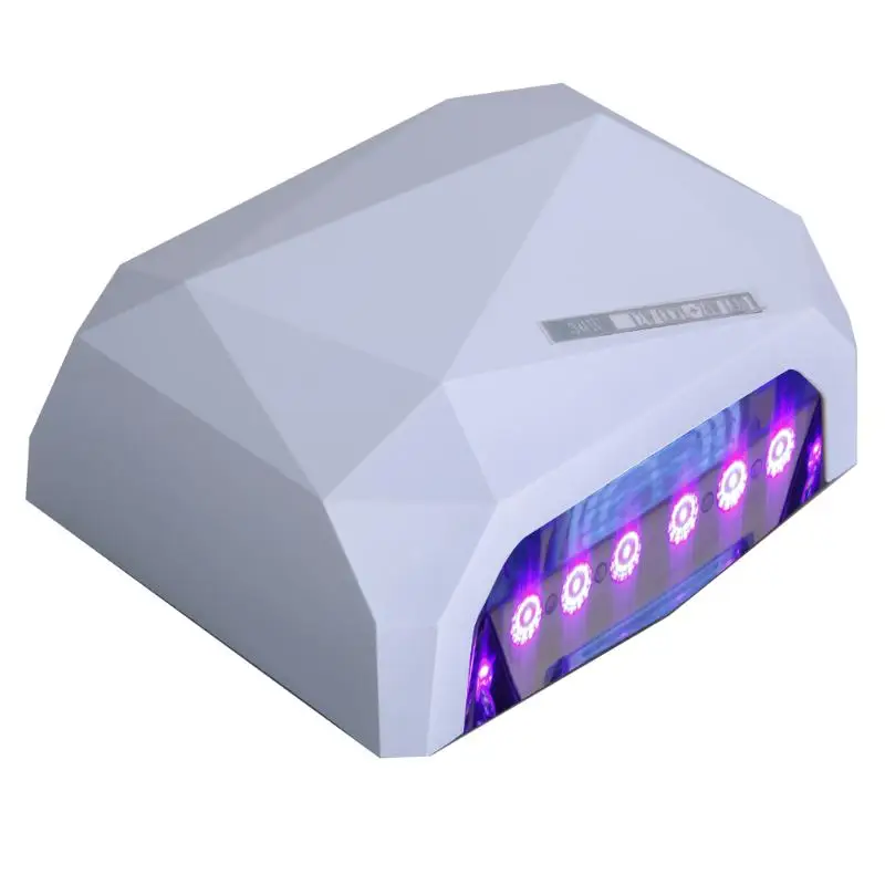 

36W LED Nail Dryer Diamond Shape Nail Polish UV Lamp Machine Nail Art Manicure Tools