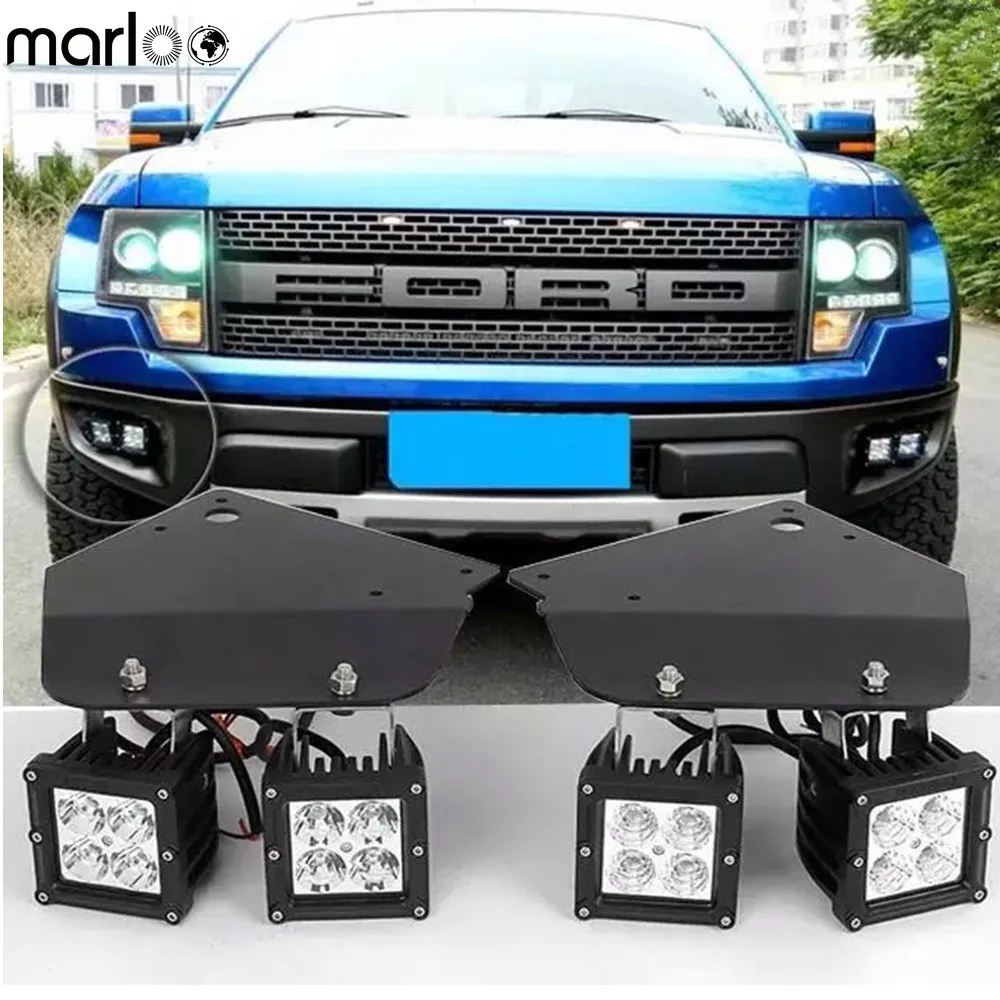 4 шт. светодиодный фонарь высокой мощности 20 Вт для FORD F150 SVT Raptor 2010 2011 2012 2013