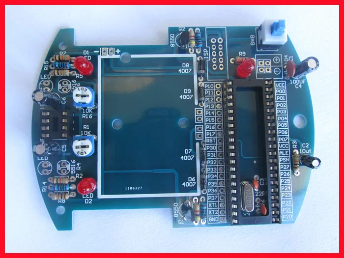 AT89S52 MCU Линия следующий робот линия подписчик DIY Электронный набор для