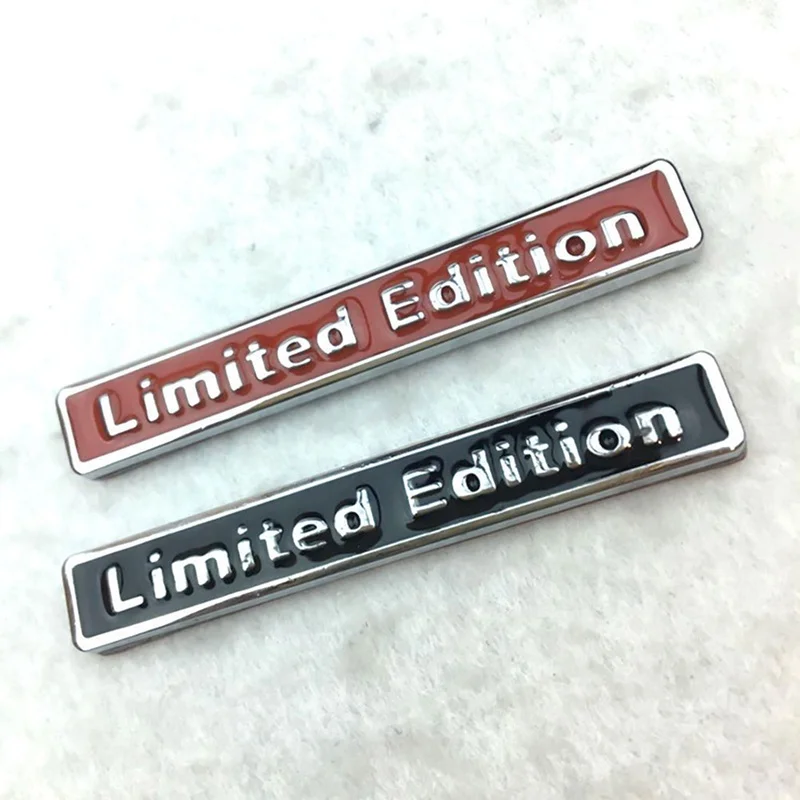 3D хромированный металлический значок ограниченной серии автомобильный Стайлинг