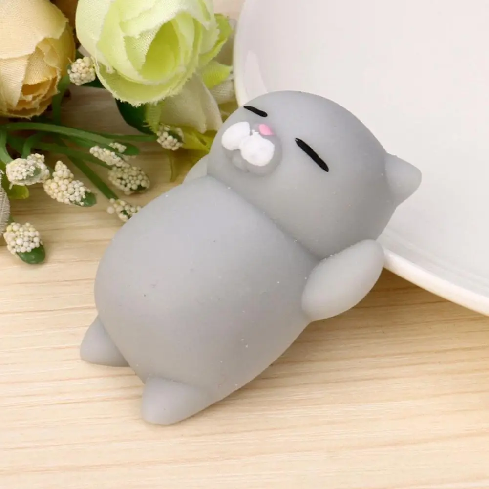 20 шт. мини-сжимающая игрушка мягкое Mochi мягкие игрушки для снятия стресса Kawaii животные мягкие игрушки для декомпрессии тюлень Осьминог кролик# N2