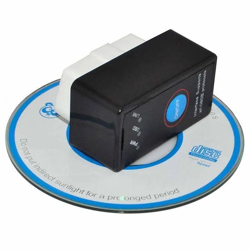 Новейший диагностический сканер ELM327 V1.5 Bluetooth OBDII OBD2 с выключателем питания |