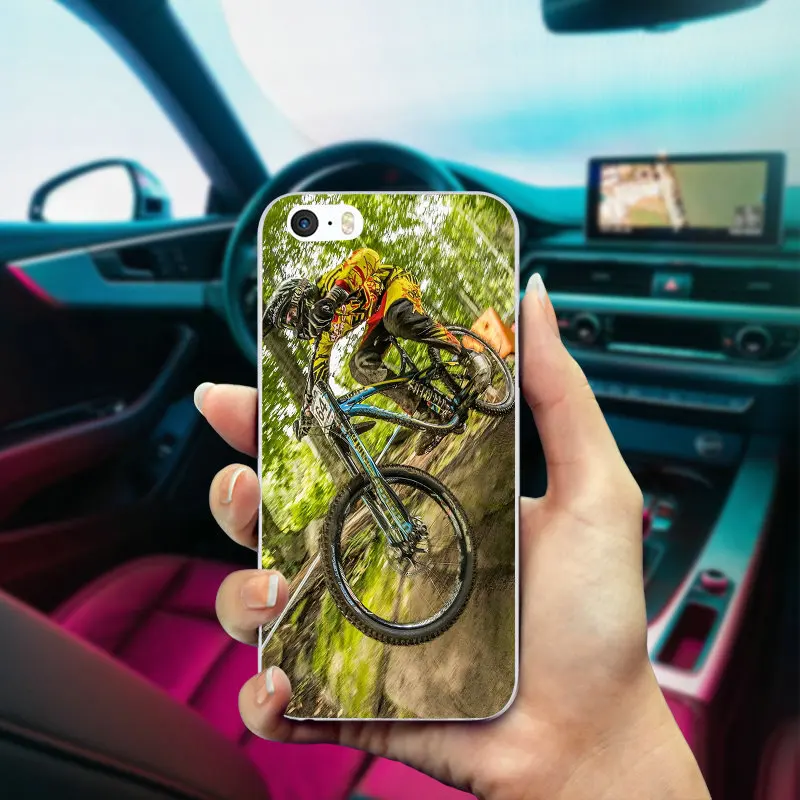 Чехол для iPhone 6 Trek горные велосипеды мягкие ТПУ чехлы мобильных телефонов Iphone 4 4s SE