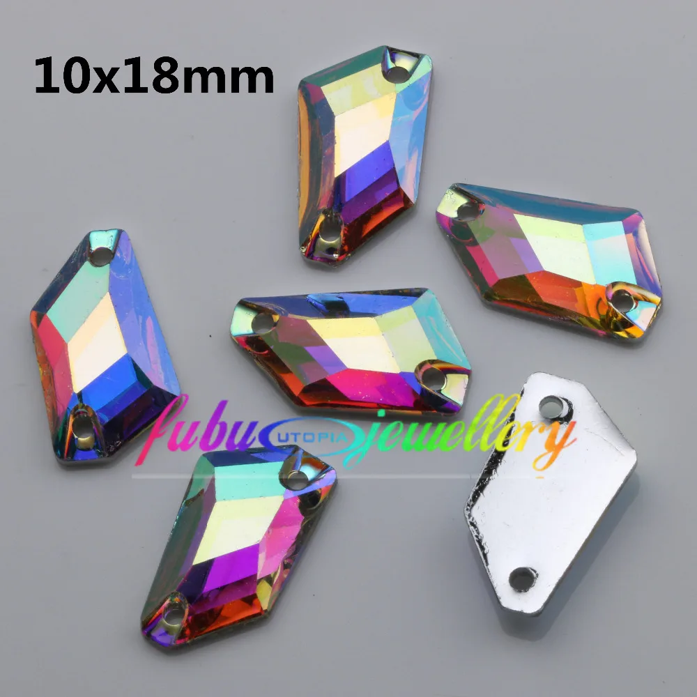 

Бесплатная доставка, 100 шт./лот, 10x18 мм, прозрачный, с плоской задней поверхностью #3267