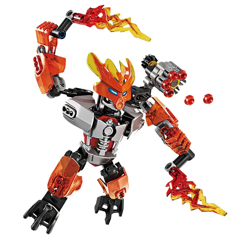 Новинка, серия BIONICLE, Tahu Ikir, фигурки, строительный блок, модель игрушки, совместима с l* go 71308+ 71303, BIONICLE, подарок для мальчика